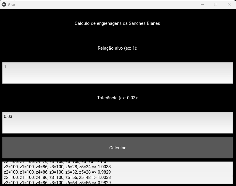 Primeira interface Kivy do 6ear com campos grandes, botão Calcular e resultados na parte inferior